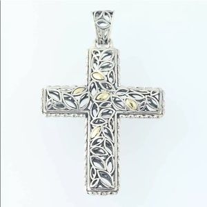 John Hardy Angela sterling silver and 14 k gold !